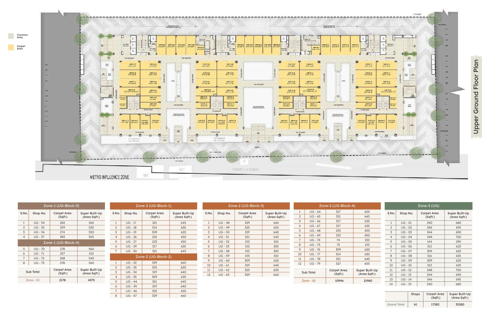 Stylish seventh floor Blueprints in Downtown