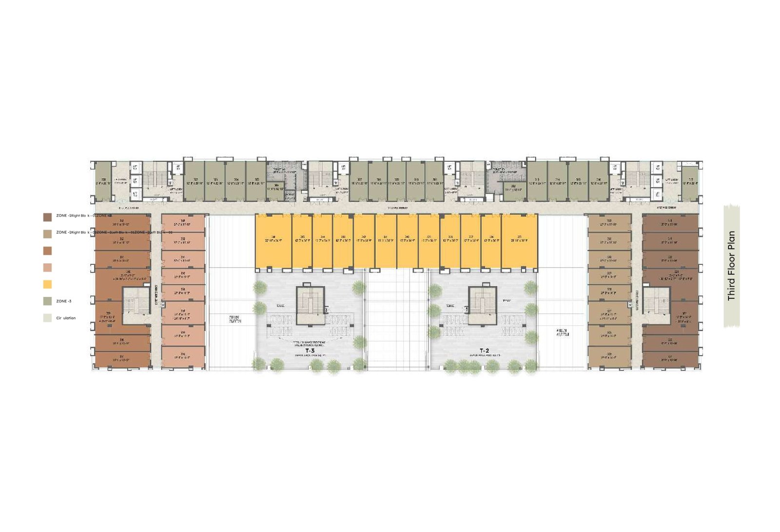 Premium blueprint for Upper groundfloor